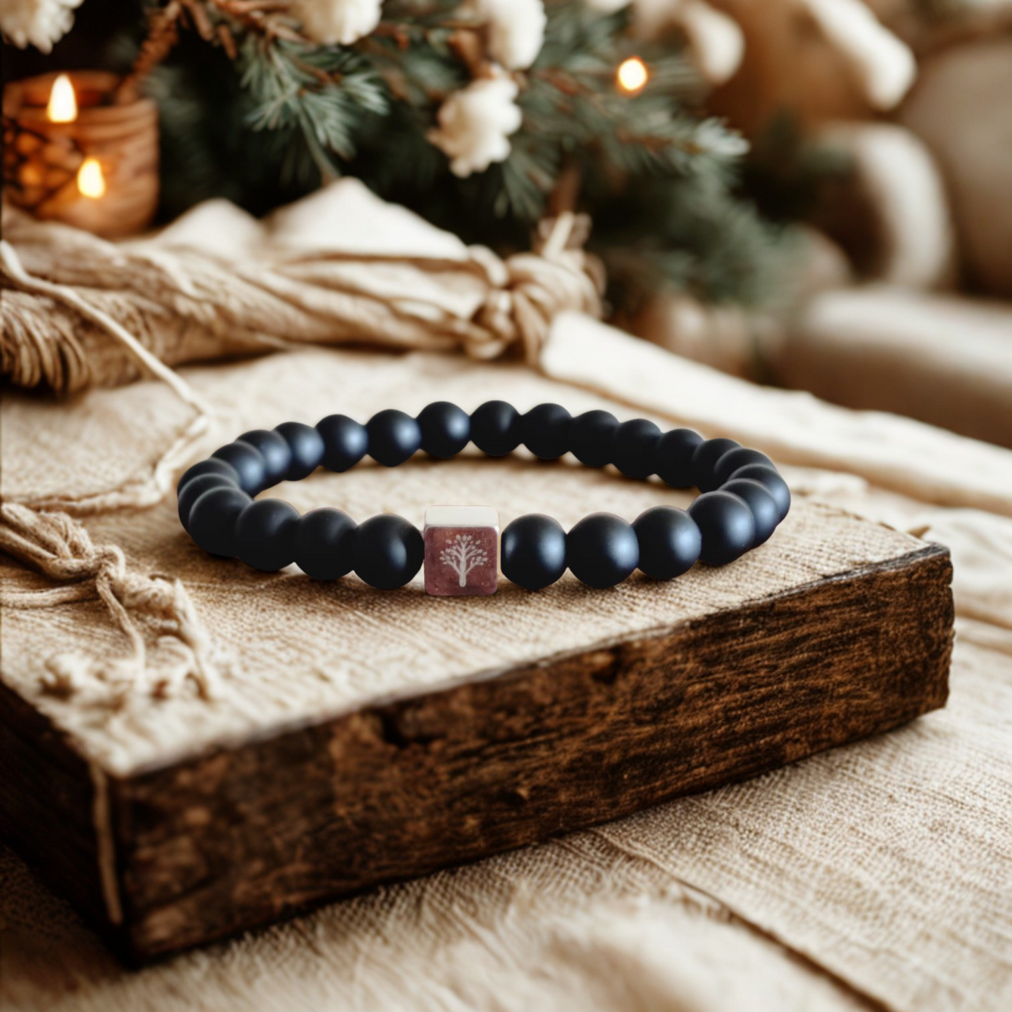 Bracciale Onice Opaco