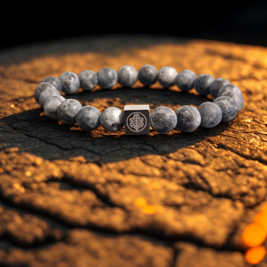 Bracelet en granit de minuit