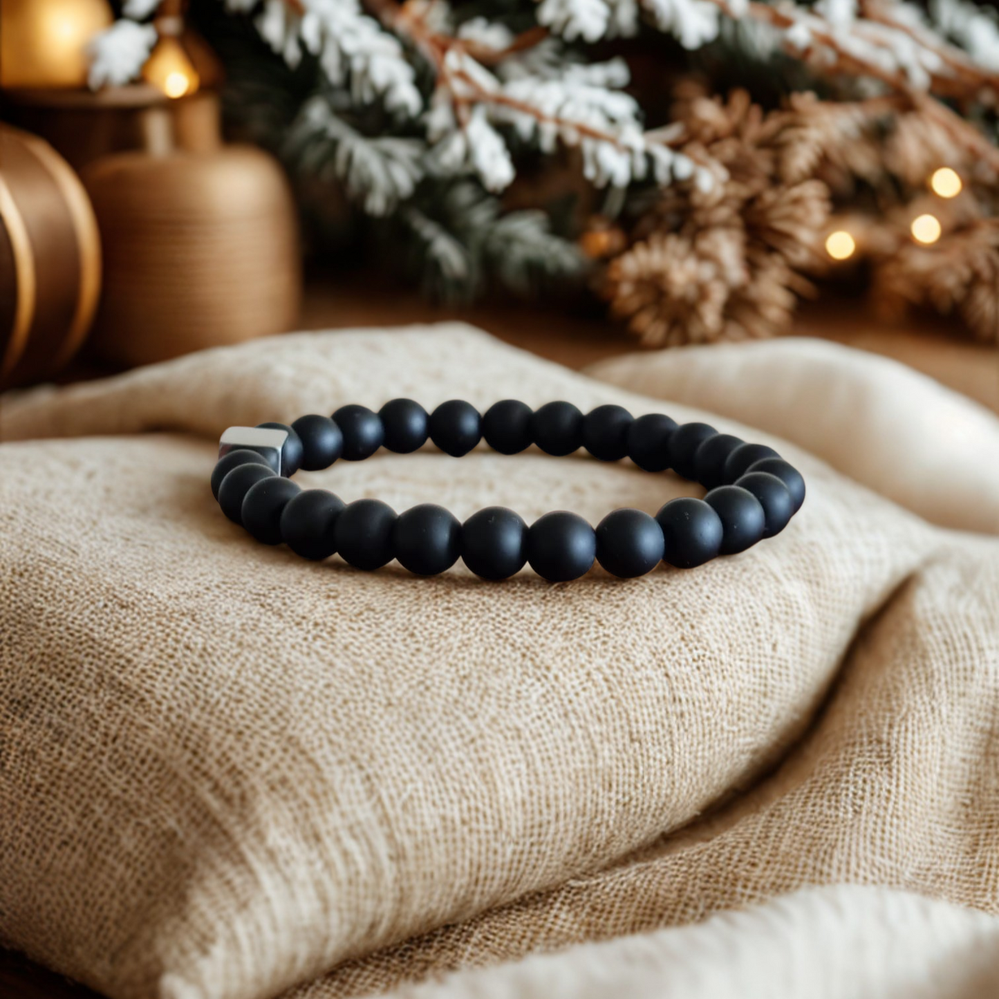 Bracciale Onice Opaco