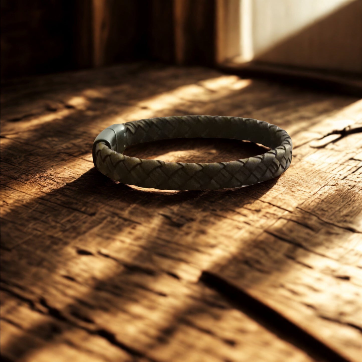 Braided Heritage – Forest Grey