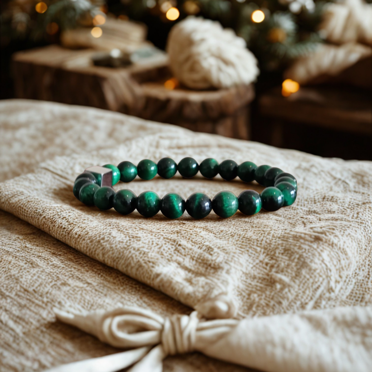Emerald Tiger Bracelet