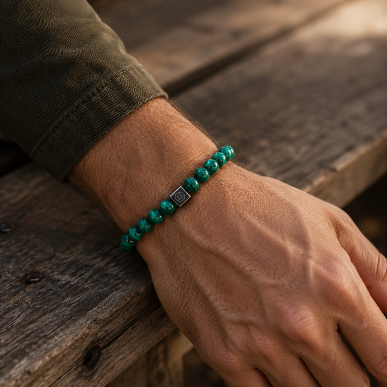 Ancient Green Bracelet