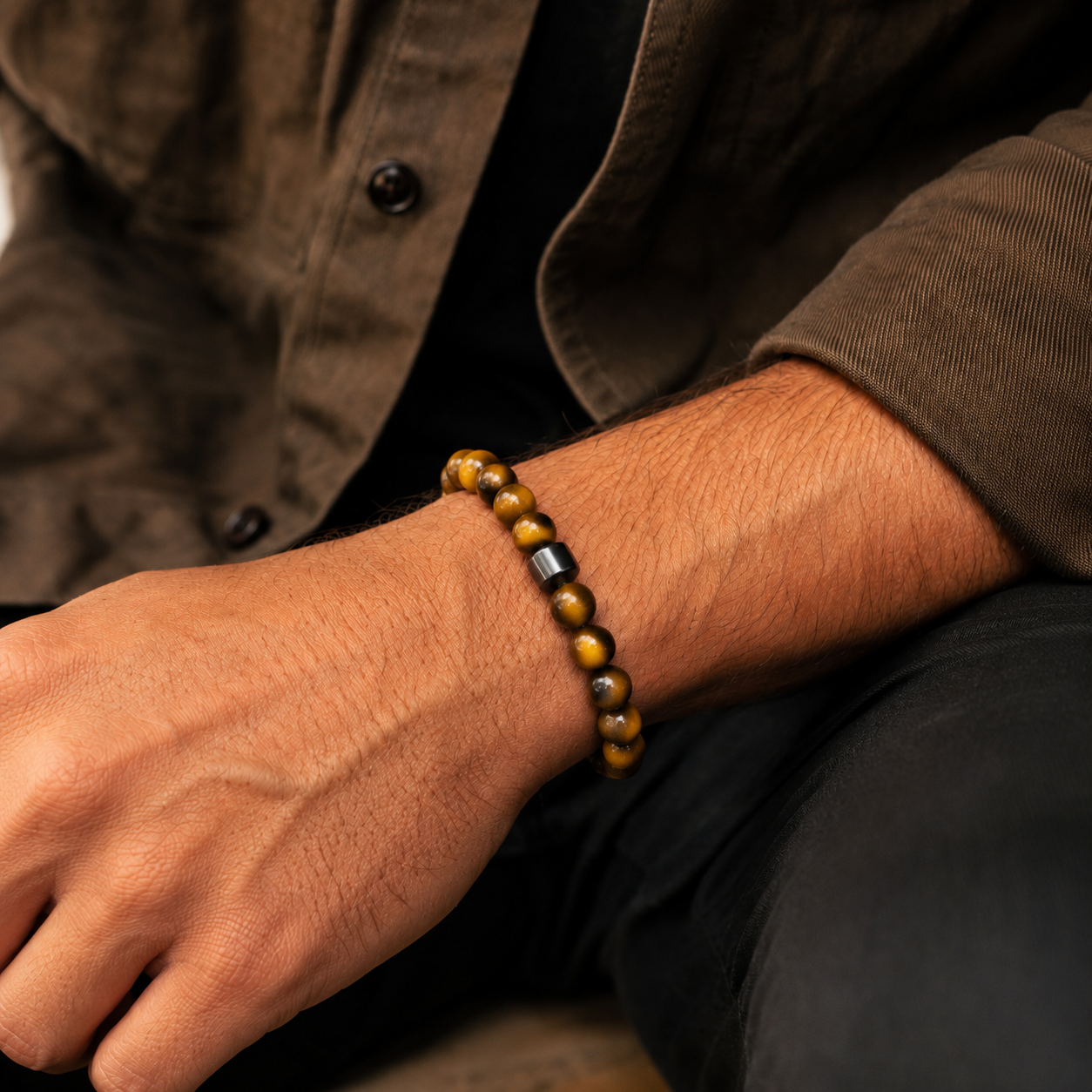 Honey Oak Bracelet