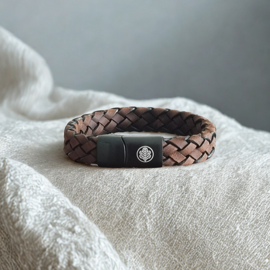 Iron & Oak Amsterdam - Héritage Tressé (Marron)