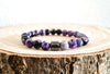 Purple Agate Bracelet - WoodzZ