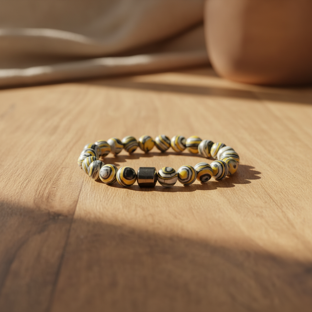 Golden Malachite Bracelet